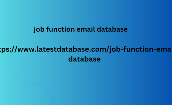 job function email database