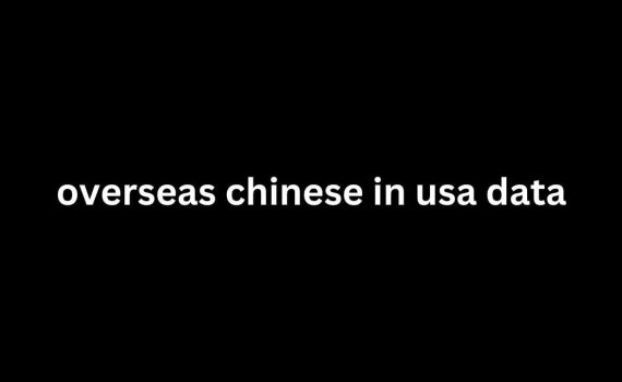 overseas chinese in usa data